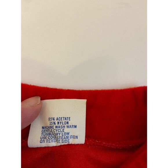 Vintage‎ velour style zipper robe USA Medium M - Picture 8 of 10